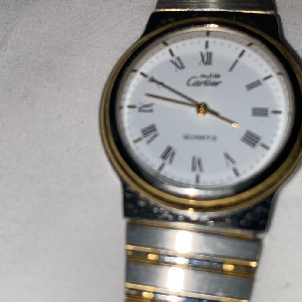 Cartier Must de Cartier Two-Tone Watch vintage - Picture 3 of 12
